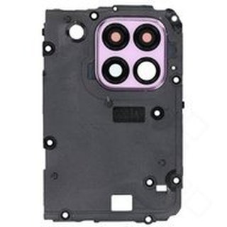 Mainboard Frame + Camera Lens + Bezel fr JNY-L21A Huawei P40 Lite - light pink