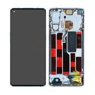 LCD + Touch + Frame fr CPH2089 OPPO Reno4 Pro 5G - galactic blue