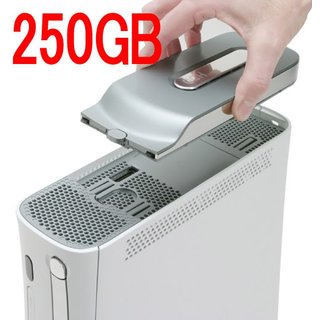 XBOX 360 250GB Harddrive incl. Case