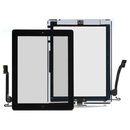 iPad 4 Touch Screen (Digitizer und Glas) in schwarz +...
