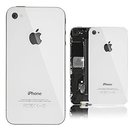 Apple iPhone 4G Glas-Rcken (Back Cover) white