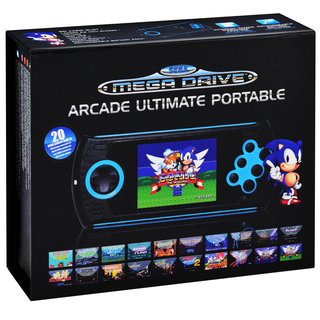 **NEW** Sega Mega Drive Arcade Ultimate Portable Konsole mit SD Kartenschacht