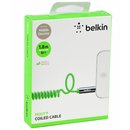 Belkin MIXIT Coiled Cable - Audiokabel - Mini-Phone...