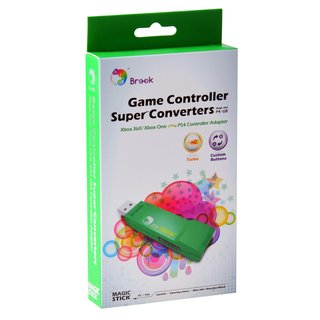 Brook XBOX 360 & XBOX One >> PS4 Gaming Super Converter Controller Adapter