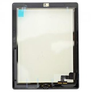 iPad 2 Touch Screen Digitizer Assembly Replacement With Button And Brackets - Black